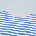  Nautical Stripe Tie Mini T-Shirt Dress | S-XL