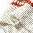  Striped Eyelet Detail Sweater | S-XL