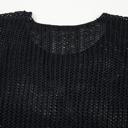  Crochet Open-Knit Sweater Top | S-XL