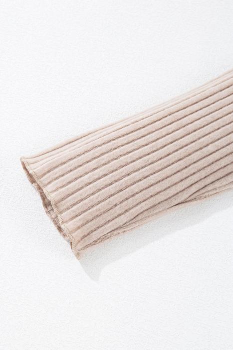 Casual Knit Long Sleeve layering Drop Shoulder Top | S-XL