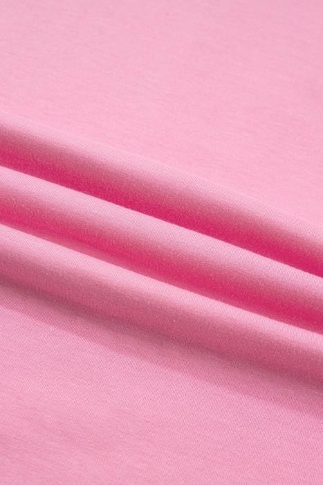 Bloom Patched Raw Seam Oversized Tee | S-XL