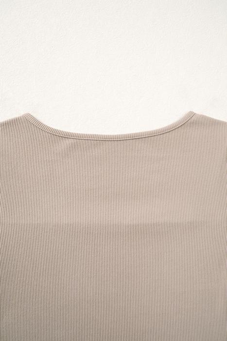 Lace Charm Ribbed Long Sleeve Top | S-XL