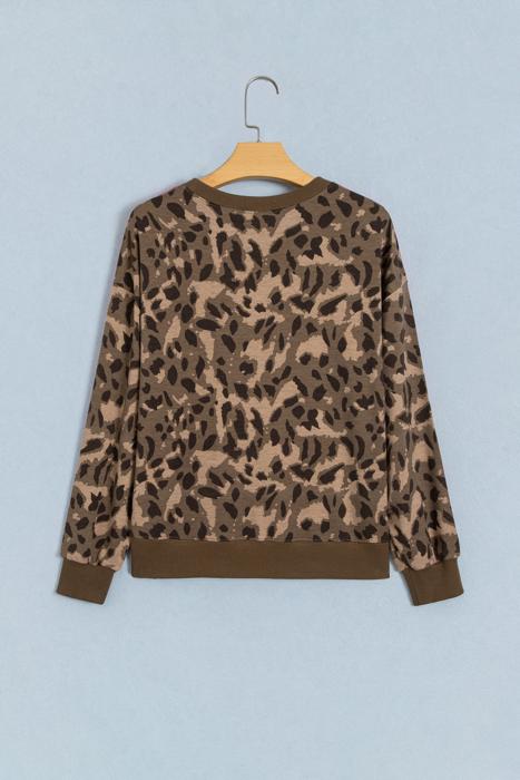 Spotted & Striped Cozy Pullover Sweatshirt | S-XL