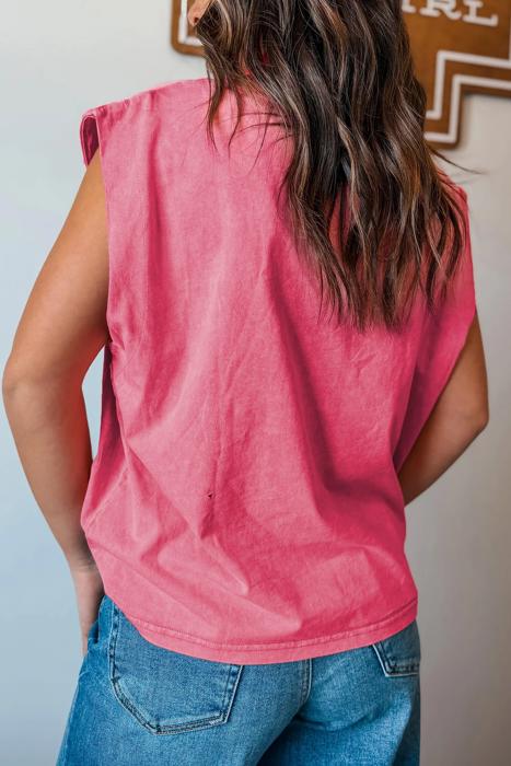 Wild West Whiskey Print Muscle Tank | S-XL