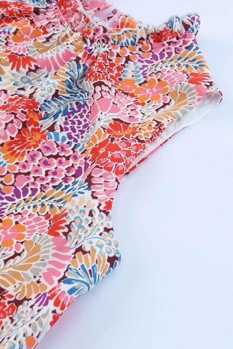 Floral Breeze Halter Top | S-XXL