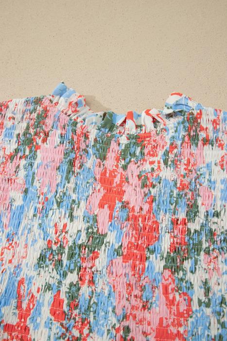 Meadow Bloom Flutter Sleeve Dress | S-XL