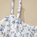  Floral Spaghetti Strap Babydoll Top | S-XL