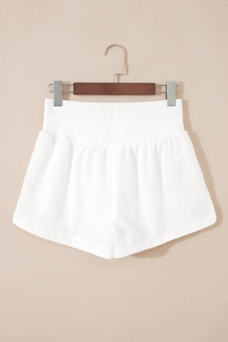 Ribbed High Waist Athletic Shorts | S-XL