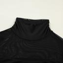  Heartbreaker Mesh Patchwork Long Sleeve Top | S-XL