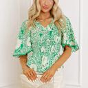  Sweet Bloom Smocked Blouse | S-XL