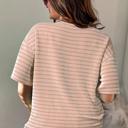  Striped Ribbed Tee & Drawstring Shorts Set | S-XL
