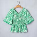  Sweet Bloom Smocked Blouse | S-XL
