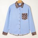  Safari Chic Patchwork Button Shirt | S-XL