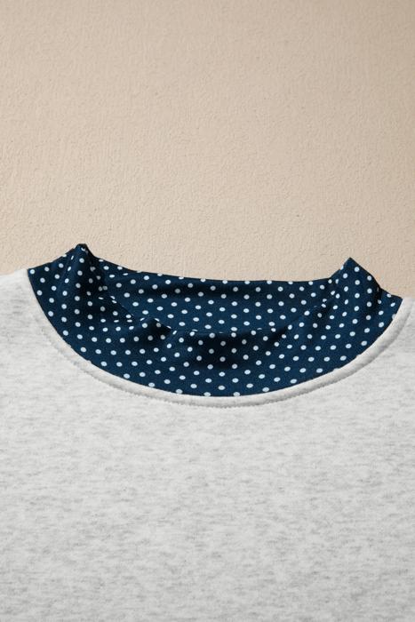 Dottie Darling Patchwork Mock Neck Set | S-XL