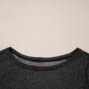  Metallic Shimmer Mesh Long Sleeve Blouse | S-XL