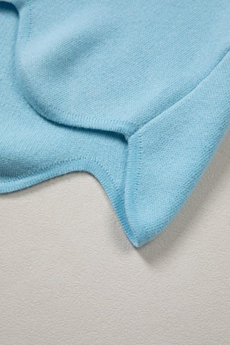 Marlow Scalloped Hem 3/4 Sleeve Sweater | S-XL