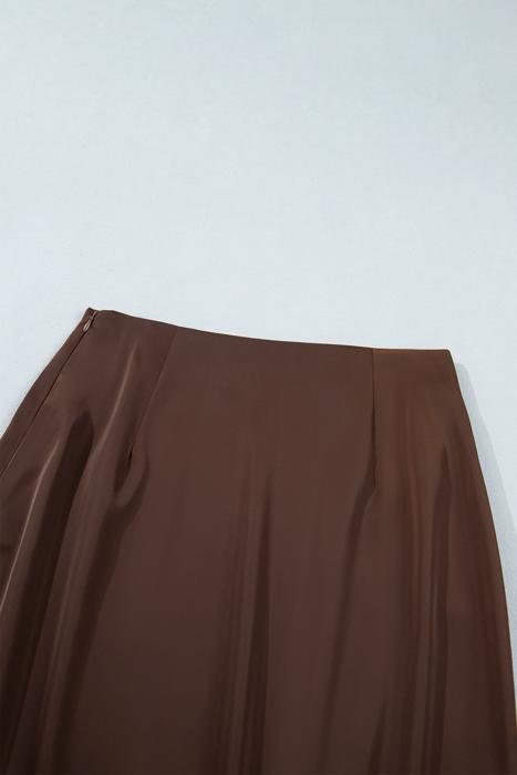 Serelle Patchwork Hem Lace Skirt | S-XL