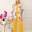  Paradise Bell Sleeve Kimono Cover-Up | S-L