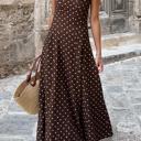  Coastal Charm Polka Dot Maxi Dress | S-XL