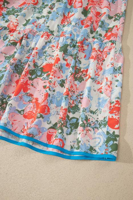 Meadow Bloom Flutter Sleeve Dress | S-XL