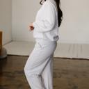  Polo V-Neck Pullover & Drawstring Pants Set | S-XL