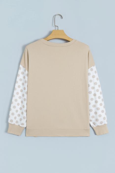 Thankful Vibes Patchwork Graphic Pullover | S-XL