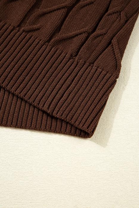Soft Texture Crew Neck Shor Sleeve Sweater | S-XL