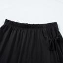  Relax Fit Tie Wrap Oversized Skort Set | S-XL