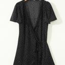  Sweet Charm Polka Dot Wrap Dress | S-XL