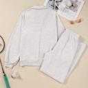  Polo V-Neck Pullover & Drawstring Pants Set | S-XL