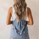  Daisy Drift Denim Shortalls | S-XL