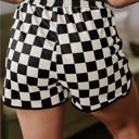  Checkered Elastic Waist Casual Shorts | S-XL