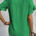  Ruffle Charm Short Sleeve Blouse | S-XL