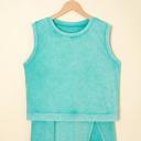  Soft Fade Tank & Split Skirt Set  | S-XL
