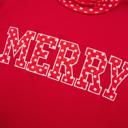 Polka Pop Letter Contrast Trim Sweatshirt | S-XL