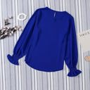  Ruffle Bubble Sleeve Top | S-2XL