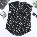  Lace V-Neck Polka Dot Top | S-XL