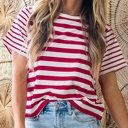  Urban Wave Stripe Top | S-XL