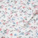  Floral Print Textured Square Neck Long Sleeve Top | S-XL
