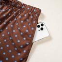  Polka Chic Drawstring Wide-Leg Lounge Set | S-XL