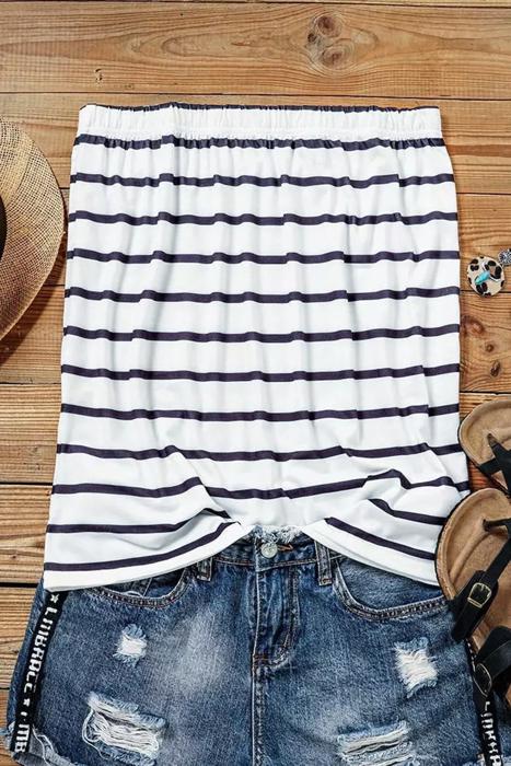 Strapless Bandeau Top