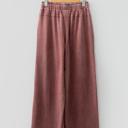  Lace-Up Raw Hem Patched Pocket Pants | S-XL