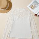  Floral Lace Mesh Long Sleeve Top | S-XL
