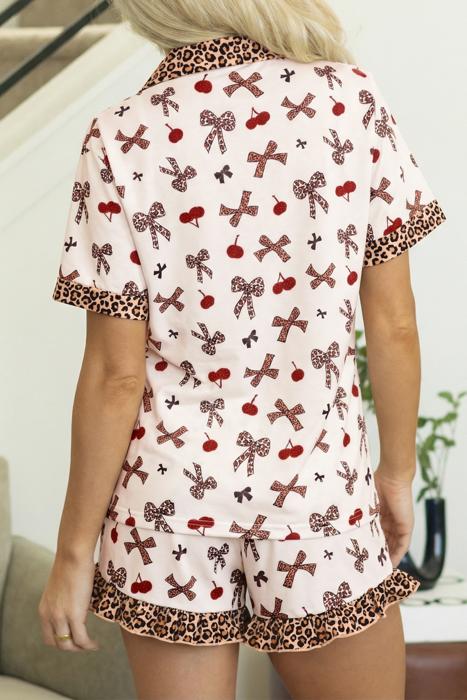 Bow & Cherry Patchwork Dream PJ Set | S-XL