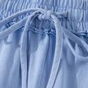  Mineral Washed Elastic Waist Shorts | S-XL