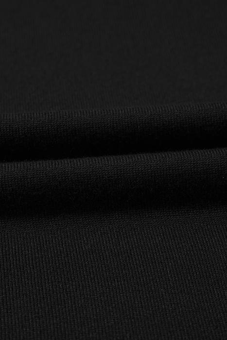 Solene Striped-Trim Round Neck Sweater | S-XL
