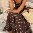  Coastal Charm Polka Dot Maxi Dress | S-XL
