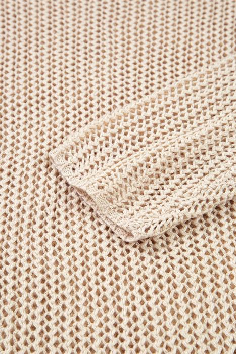Crochet Open-Knit Sweater Top | S-XL