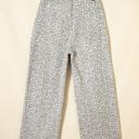  High Waisted Leopard Wide Leg Jeans