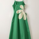  Bloom Detail Resort Midi Dress | S-XL